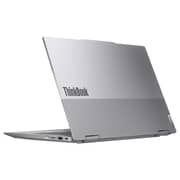 Lenovo ThinkBook 14 G4 IML 2-in-1 Convertible (2024) AI PC - 1st Series / Intel Core Ultra 7-155U / 14inch WUXGA / 512GB SSD / 16GB RAM / Shared Intel Graphics / Windows 11 Pro / English & Arabic Keyboard / Luna Grey / Middle East Version - [21MX0011AX]