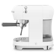 Smeg 50's Style Espresso Coffee Machine ECF02WHAU