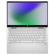 HP x360 2-in-1 Convertible (2024) Laptop - 1st Series / Intel Core 7-150U / 14inch FHD / 1TB SSD / 16GB RAM / Shared Intel Graphics / Windows 11 Home / English & Arabic Keyboard / Natural Silver / Middle East Version - [14-EK2008NE]