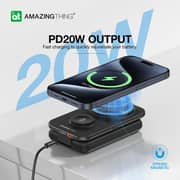 Amazing Thing 6-in-1 Charger & Power Bank 8000mAh Black TPM10KSPB