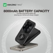 Amazing Thing 6-in-1 Charger & Power Bank 8000mAh Black TPM10KSPB