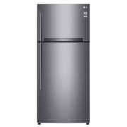 LG Top Freezer 506 Liter 18 Cubic Feet Digital Hygiene Fresh Filter Door Cooling - GN-H722HFHL