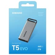 Samsung T5 Evo External SSD USB 3.2 2TB Grey MU-PM2T0G/WW