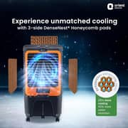 Orient Electric Ultimo CD5003H 50L Desert Air Cooler - Grey & Orange