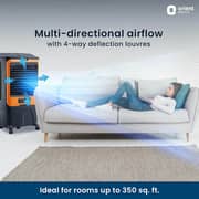 Orient Electric Ultimo CD5003H 50L Desert Air Cooler - Grey & Orange