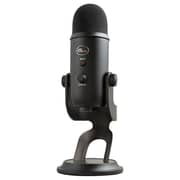 Blue Yeti Microphone With Logitech C922 Pro HD Webcam Black