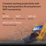 Asus Vivobook S 14 Flip 2-in-1 Convertible (2024) Laptop - AMD Ryzen 5-7430U / 14inch WUXGA / 512GB SSD / 8 GB RAM / Shared AMD Radeon Graphics / Windows 11 Home / English & Arabic Keyboard / Quiet Blue / Middle East Version - [TN3402YA-LZ327W]