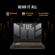 Asus TUF Gaming F15 (2024) Laptop - 12th Gen / Intel Core i7-12700H / 15.6inch FHD / 1TB SSD / 16GB RAM / 8GB NVIDIA GeForce RTX 4070 Graphics / Windows 11 Home / English & Arabic Keyboard / Mecha Gray / Middle East Version - [FX507ZI4-LP036W]