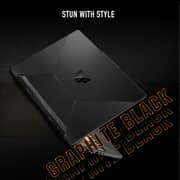 Asus TUF Gaming A15 (2024) Laptop - AMD Ryzen 7-7435HS / 15.6inch FHD / 512GB SSD / 16GB RAM / 4GB NVIDIA GeForce RTX 3050 Graphics / Windows 11 Home / English & Arabic Keyboard / Graphite Black / Middle East Version - [FA506NCR-HN044W]