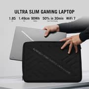Asus ROG Zephyrus G16 Gaming (2024) Laptop - AMD Ryzen AI 9 HX 370 / 16inch WQXGA / 1TB SSD / 32GB RAM / 8GB NVIDIA GeForce RTX 4060 Graphics / Windows 11 Home / English & Arabic Keyboard / Eclipse Gray / Middle East Version - [GA605WV-AI-OLED9132G]