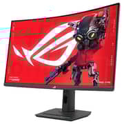 Asus ROG Strix XG32WCS USB Type-C Gaming Monitor - 32inch (31.5 viewable) 2560x1440, Curved, 180Hz (Above 144Hz), 1ms (GTG), Fast VA, Extreme Low Motion Blur Sync, USB Type-C, FreeSync, DisplayWidget Center, Tripod Socket, HDR