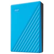 Western Digital My Passport Portable Hard Drive USB3.2 6TB Blue WDBR9S0060BBL-WESN