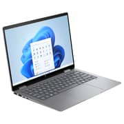HP Envy x360 2-in-1 Convertible (2024) Laptop - AMD Ryzen 7-8840HS / 14inch 2.8K / 1TB SSD / 16GB RAM / Shared AMD Radeon Graphics / Windows 11 Home / English & Arabic Keyboard / Meteor Silver Aluminium / Middle East Version - [14-FA0030NE]