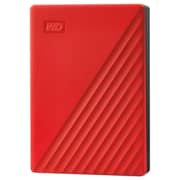 Western Digital My Passport Portable Hard Drive USB3.2 6TB Red WDBR9S0060BRD-WESN