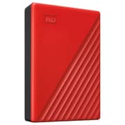Western Digital My Passport Portable Hard Drive USB3.2 6TB Red WDBR9S0060BRD-WESN