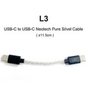 Shanling Neotech Pure Silvel Cable 11.5cm Black