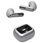 JBL Live Flex 3 True Wireless Noise Cancelling Open Stick Earbuds - Silver