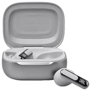 JBL Live Beam 3 True Wireless Noise Cancelling Closed Stick Earbuds - Silver