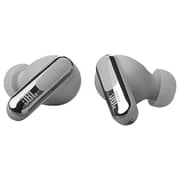JBL Live Beam 3 True Wireless Noise Cancelling Closed Stick Earbuds - Silver