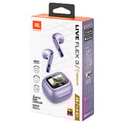 JBL Live Flex 3 True Wireless Noise Cancelling Open Stick Earbuds - Purple