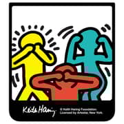 Samsung SLBS Keith Haring Flipsuit Card Case Yellow Galaxy Z Flip6