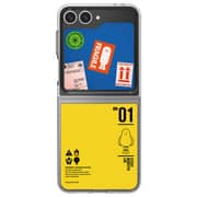 Samsung SLBS Sticky Monster Flipsuit Card Case Orange Galaxy Z Flip6