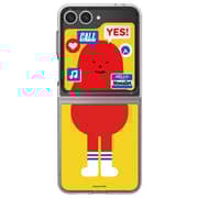 Samsung SLBS Sticky Monster Flipsuit Card Case Red Galaxy Z Flip6