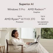 Asus Zenbook S 16 OLED (2024) Laptop - AMD Ryzen AI 9 HX 370 / 16inch 3K / 2TB SSD / 32GB RAM / Shared AMD Radeon 890M Graphics / Windows 11 Home / English & Arabic Keyboard / Scandinavian White / Middle East Version - [UM5606WA-RK233W] - Pre-order