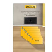 Bracket Pro Fixed TV Mount Black