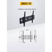 Bracket Pro Tilting TV Mount Black