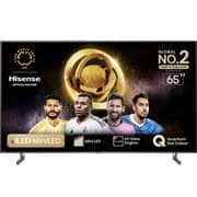 Hisense 65-inch U6N Pro Series Mini-LED ULED 4K Google TV with Hi-View Engine AI, Dolby Vision, Game Mode Plus – 65U6N Pro - 2024