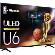 Hisense 65-inch U6N Pro Series Mini-LED ULED 4K Google TV with Hi-View Engine AI, Dolby Vision, Game Mode Plus – 65U6N Pro - 2024