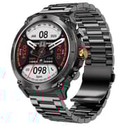 Wiwu 1.43″ AMOLED Display Smartwatch with Fitness Tracking - Black