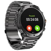 Wiwu 1.43″ AMOLED Display Smartwatch with Fitness Tracking - Black