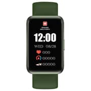 Swiss Military 1.57″ Display Fitness Tracking Smart Band Green - Rhine 2