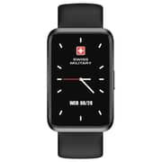 Swiss Military 1.57″ Display Fitness Tracking Smart Band Black - Rhine 2