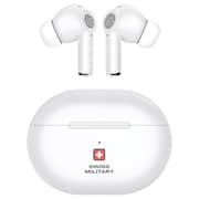 Swiss Military Delta 5 Wireless Earbuds - White