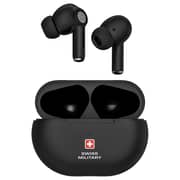Swiss Military Delta 5 Wireless Earbuds - Black