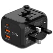 Xcell 1 Pc Travel Charger 30W Black