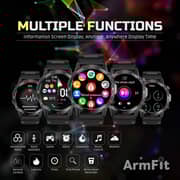 ArmFit Hulk Smartwatch Black