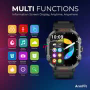 ArmFit Hulk2 Smartwatch Black