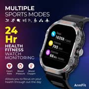 ArmFit Hulk2 Smartwatch Black