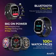 ArmFit Hulk2 Smartwatch Black