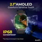ArmFit Hulk2 Smartwatch Black