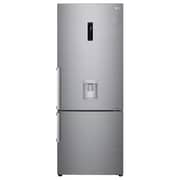 LG New Bottom Mount Refrigerator, Inverter Compressor, Multi AirFlow, Smart Diagnosis, Platinum Silver