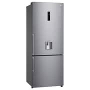LG New Bottom Mount Refrigerator, Inverter Compressor, Multi AirFlow, Smart Diagnosis, Platinum Silver