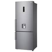 LG New Bottom Mount Refrigerator, Inverter Compressor, Multi AirFlow, Smart Diagnosis, Platinum Silver
