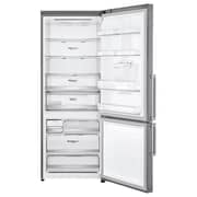 LG New Bottom Mount Refrigerator, Inverter Compressor, Multi AirFlow, Smart Diagnosis, Platinum Silver