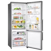 LG New Bottom Mount Refrigerator, Inverter Compressor, Multi AirFlow, Smart Diagnosis, Platinum Silver