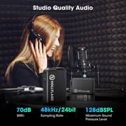 Hollyland Wireless Lavalier Microphone System Black